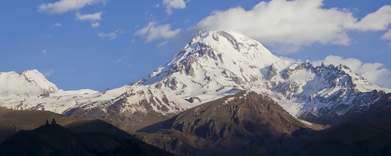 Kaukázus: Kazbek, 5047m